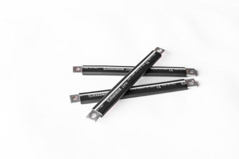 Isolerad flexiansl. H-fri 50mm² 1030mm, M10/M8 250A