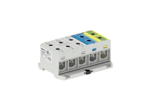 Kopplingsplint Al-Cu 5x95² L1,L2,L3,N,PE