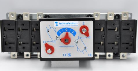 Omkoppl. 1-0-2 horisontal 2X3 pol 1250A VC5P