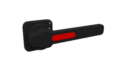 Handtag dörrförreg. svart VC5-6P/F 50kA