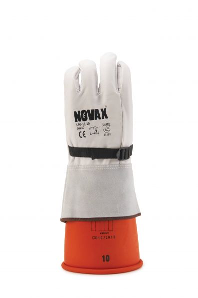 Protective Glove with strap, stl 8 kl.3-4