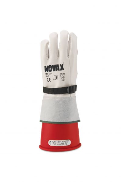 Protective Glove with strap, stl 8 kl 1-2